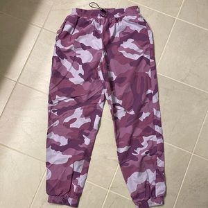 Forever 21 Purple Camo joggers